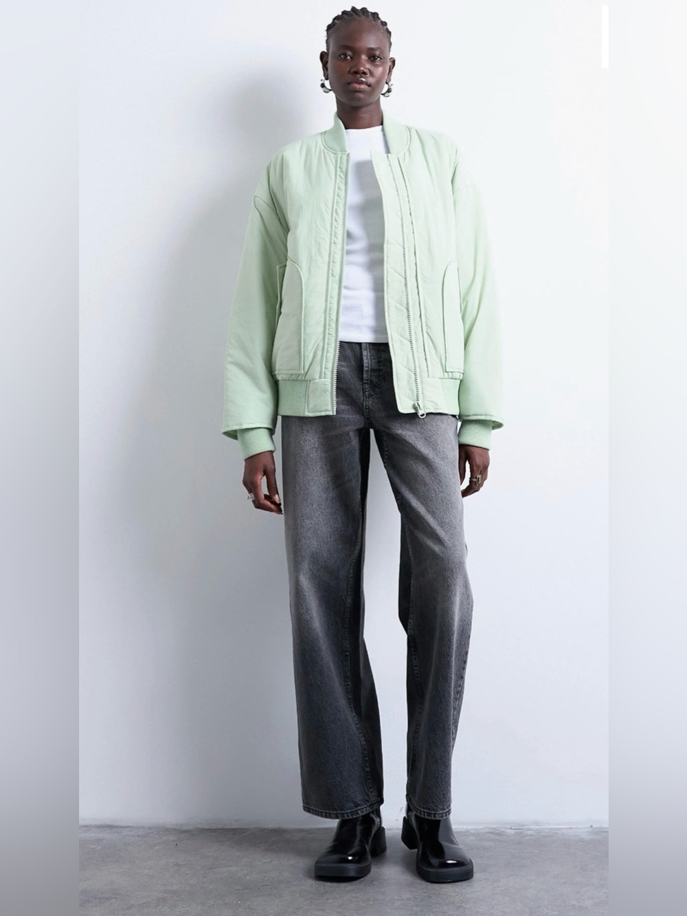 Topshop Techy Bomber Jacket